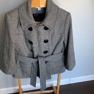 Cato dbl breasted 3/4 sleeve jacket